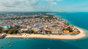 Stone Town aerial